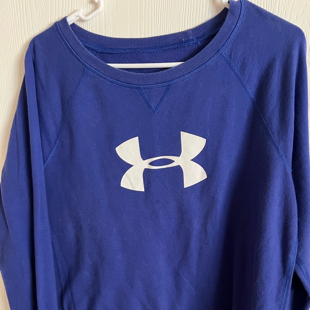UnderArmor purple sweatshirt size large